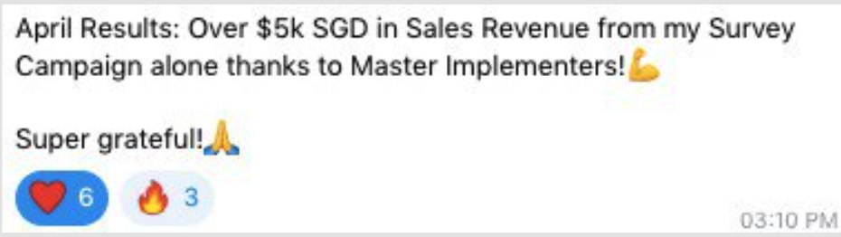 Client revenue result screenshot 8