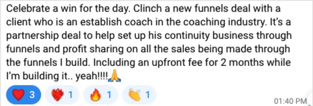 Client revenue result screenshot 9